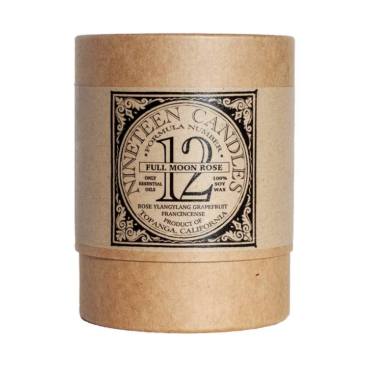 Volle Maan Rozenkaars 8oz voor wholesale door 19 Candles
