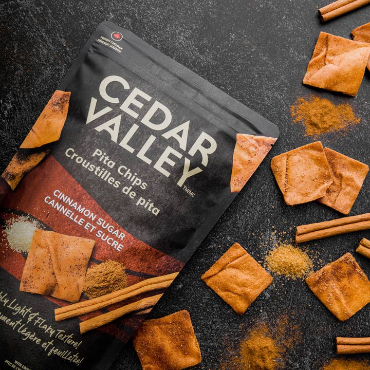 Cedar Valley - Wholesale Chips - Cinnamon Sugar Pita Chips2
