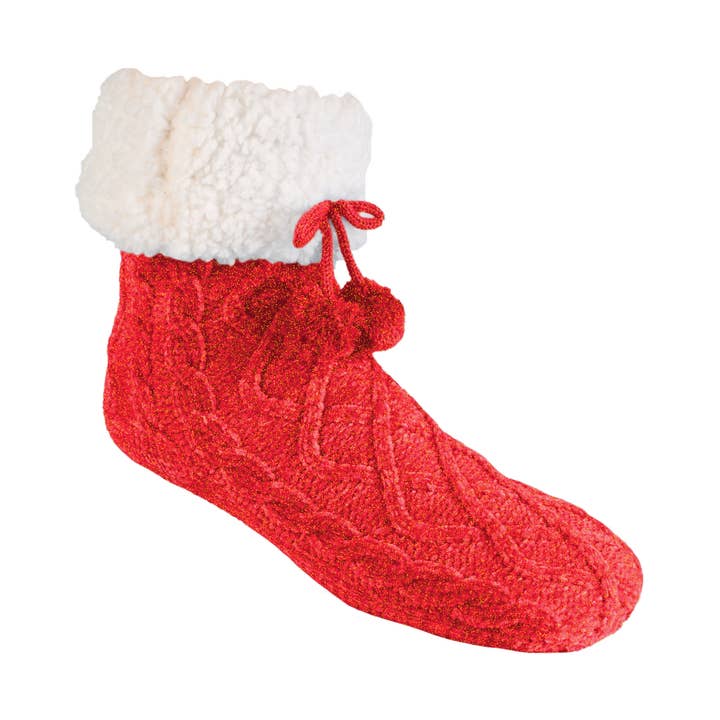 Pudus - Wholesale Sock Slippers - Women's - RECYCLED CHENILLE CLASSIC SLIPPER SOCKS7