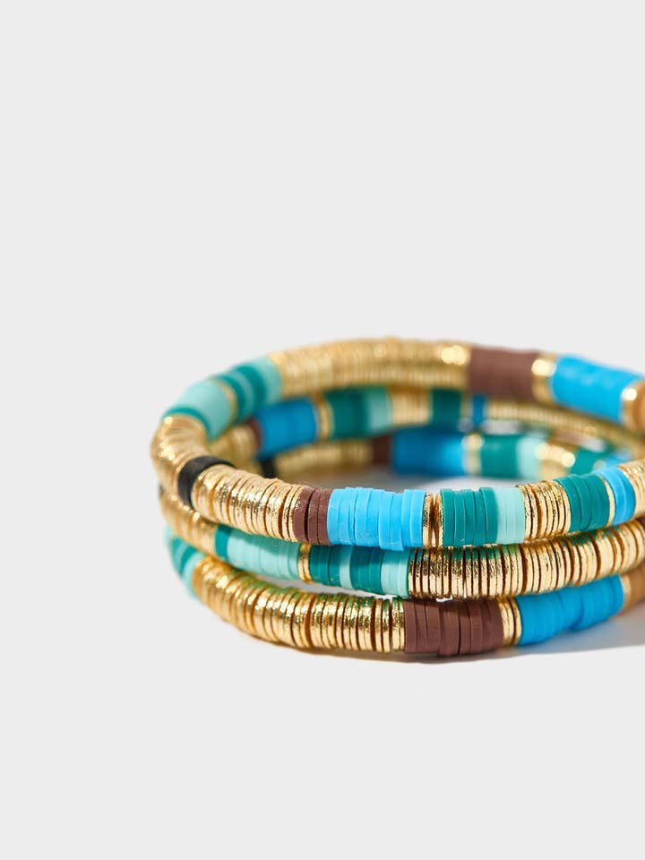 Clean Slate Vinyl Armbånd 6mm for engroshandel hos Allie + Bess