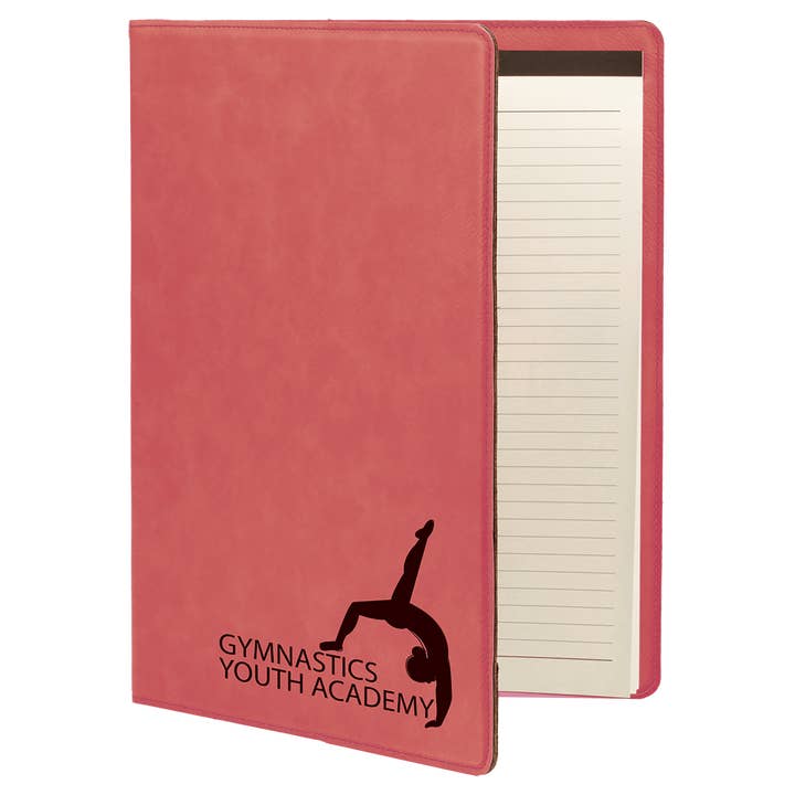 Acential Drinkware - Wholesale Notebook - Custom Engraved Leather Portfolio13