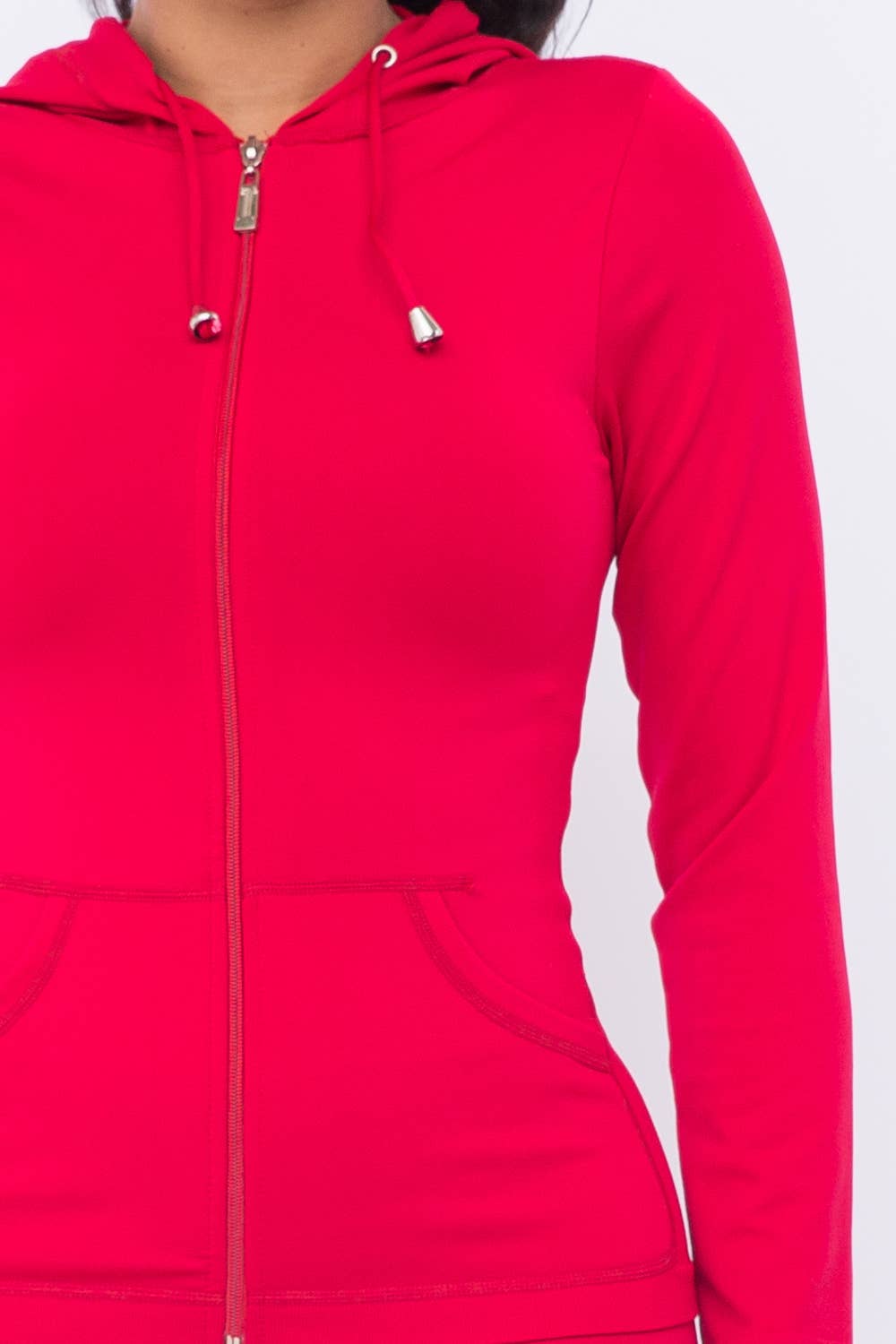 Julia by LoveJ - Vendita all'ingrosso Completo top e pantaloni (NON loungewear) - Donna - Completo con giacca con cappuccio e leggings senza cuciture con zip14