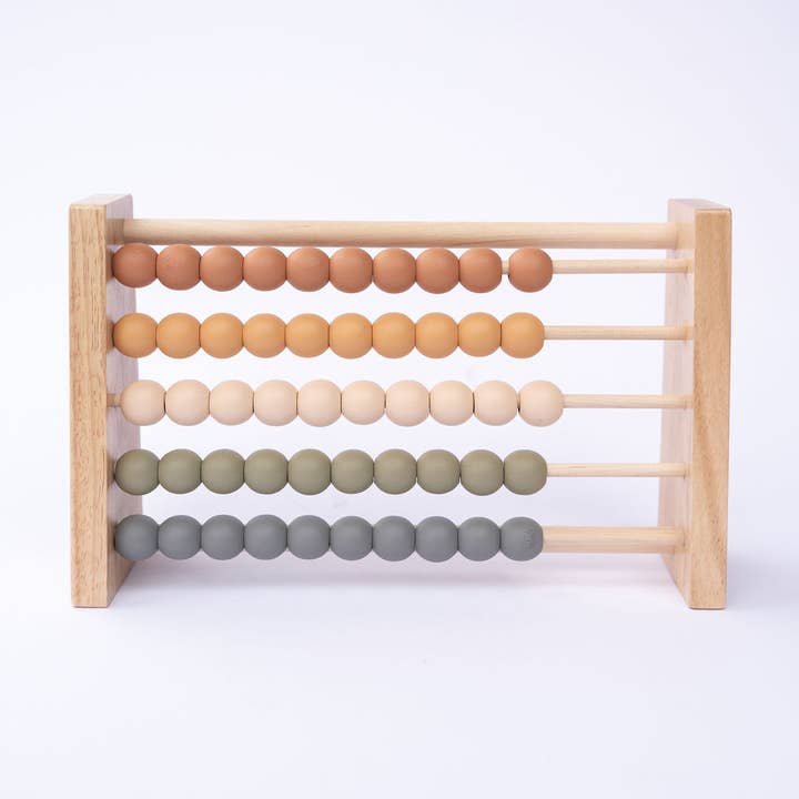 Neutral Wooden Abacus for wholesale by Brooklyn Neutral