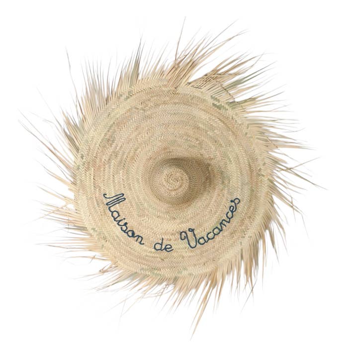 Fringed Wall Mounted Straw Hat - Customizable
for wholesale by HandHappiness