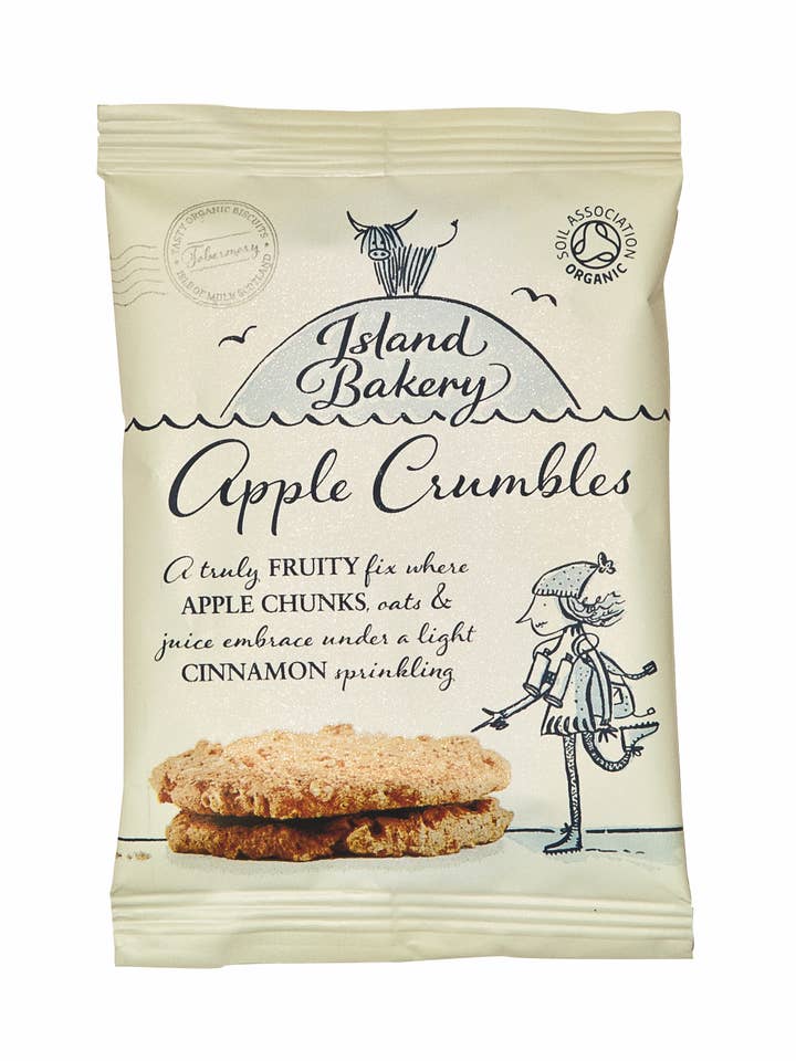 Apple Crumbles 2 pack for wholesale by Island Bakery Organics