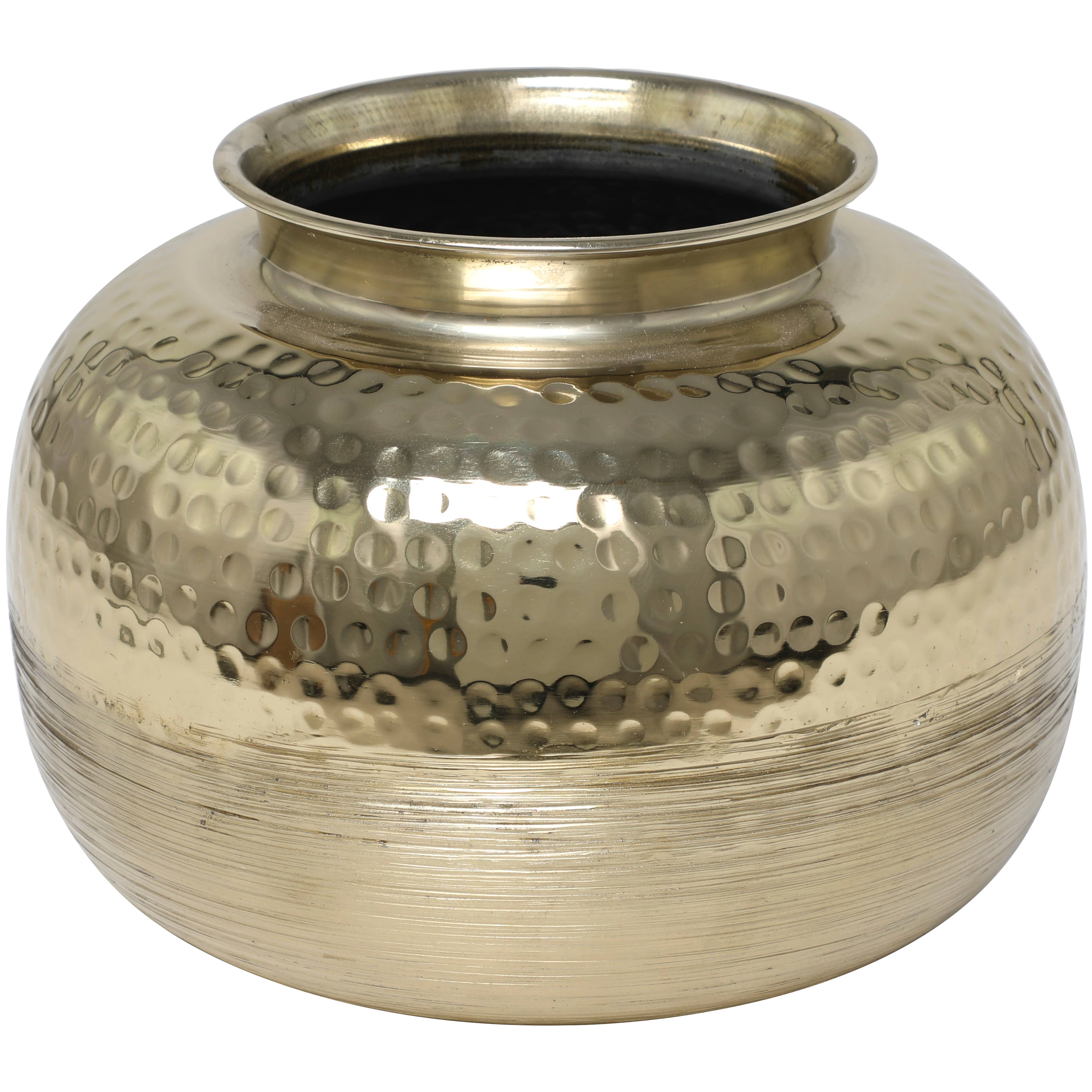 Deco Marché - Wholesale Vase - Glam Gold Aluminum Metal Vase3