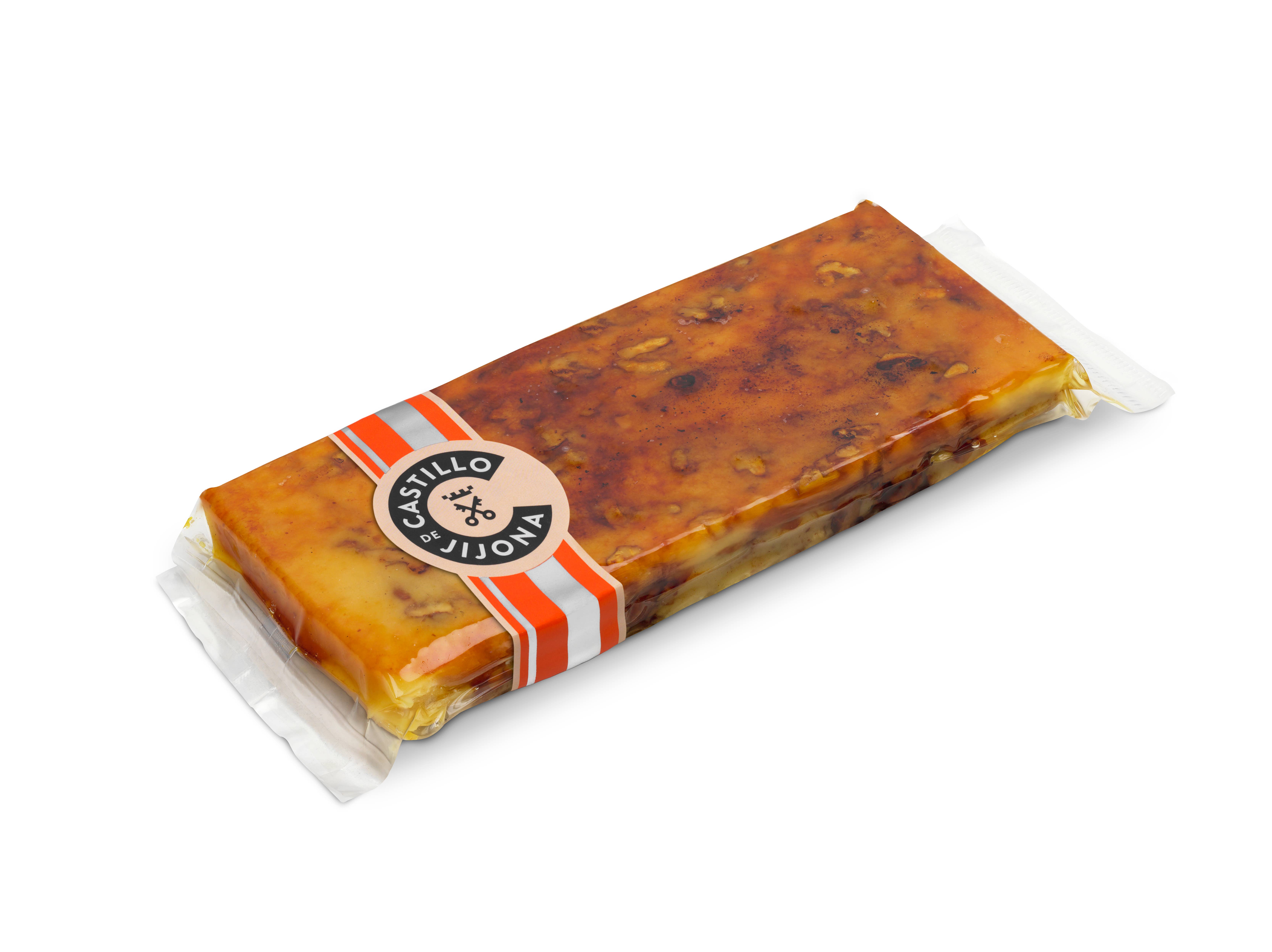 CASTILLO DE JIJONA - Wholesale Nougat - Toasted egg yolk nougat with cinnamon caramelized walnuts