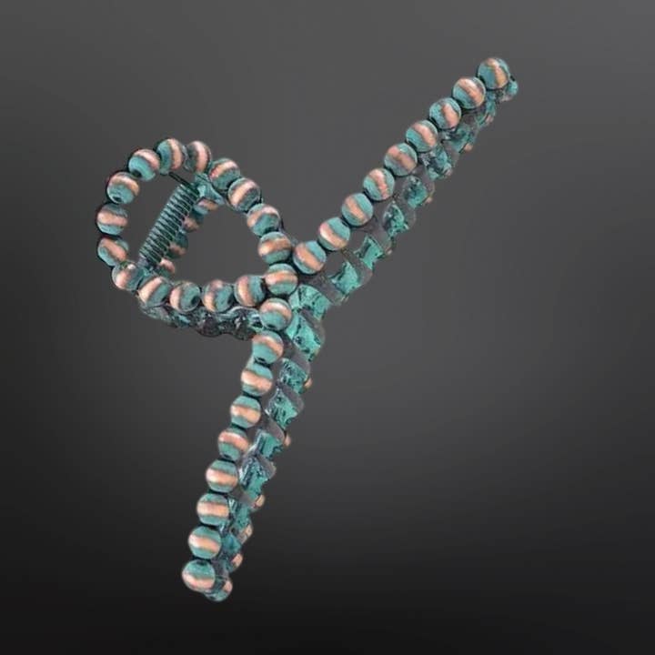 Westrian International - Wholesale Hair Clip - Women's - Western Navajo Pearl Inspired Claw Clip - Hair Clip3