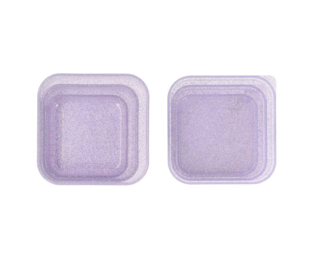Tutete - Wholesale Lunch Bag/Box - Kids - 3 Lunch Boxes Glitter Lilac2