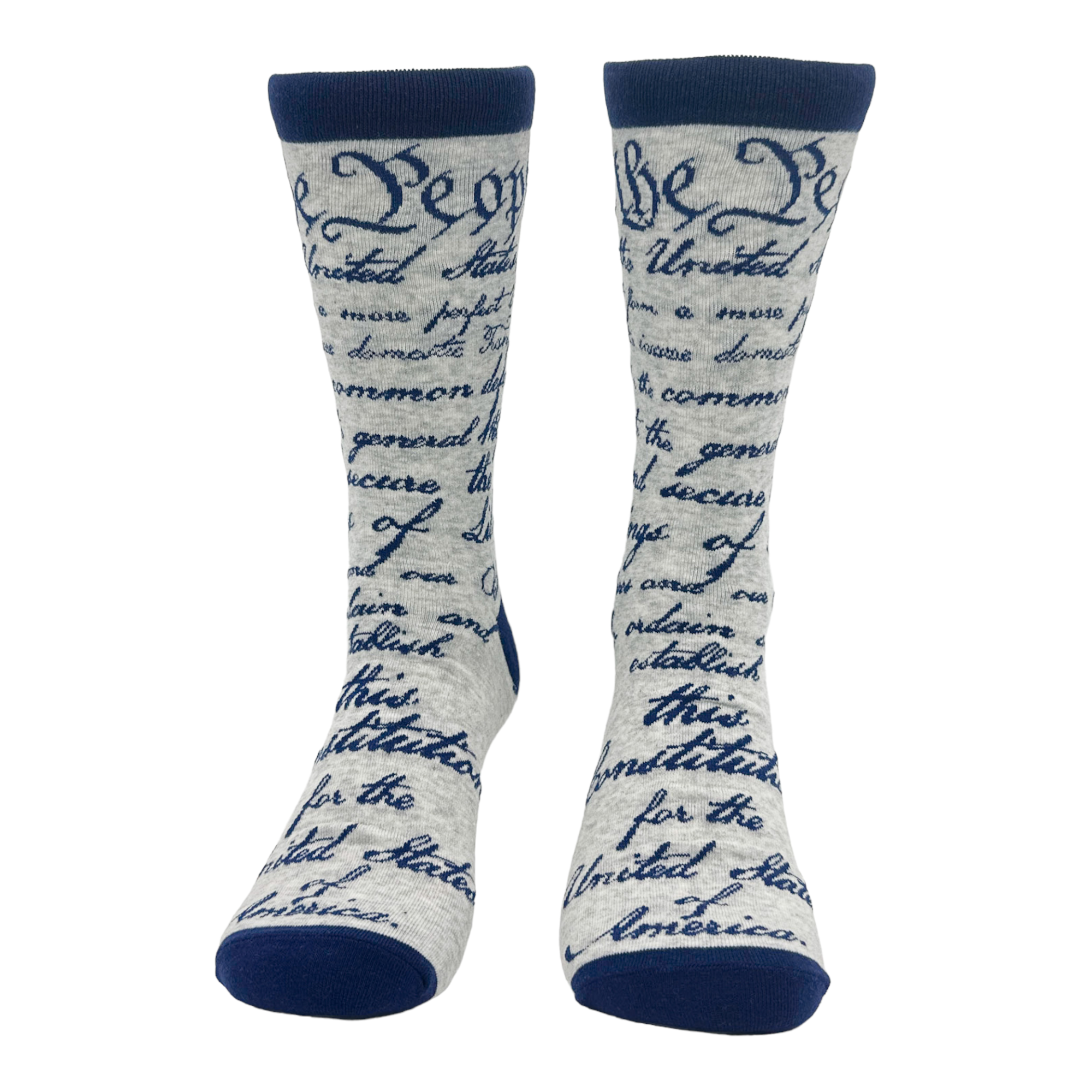 Men's US Constitution Socks Funny Patriotic 4th Of July USA for wholesale on Faire2