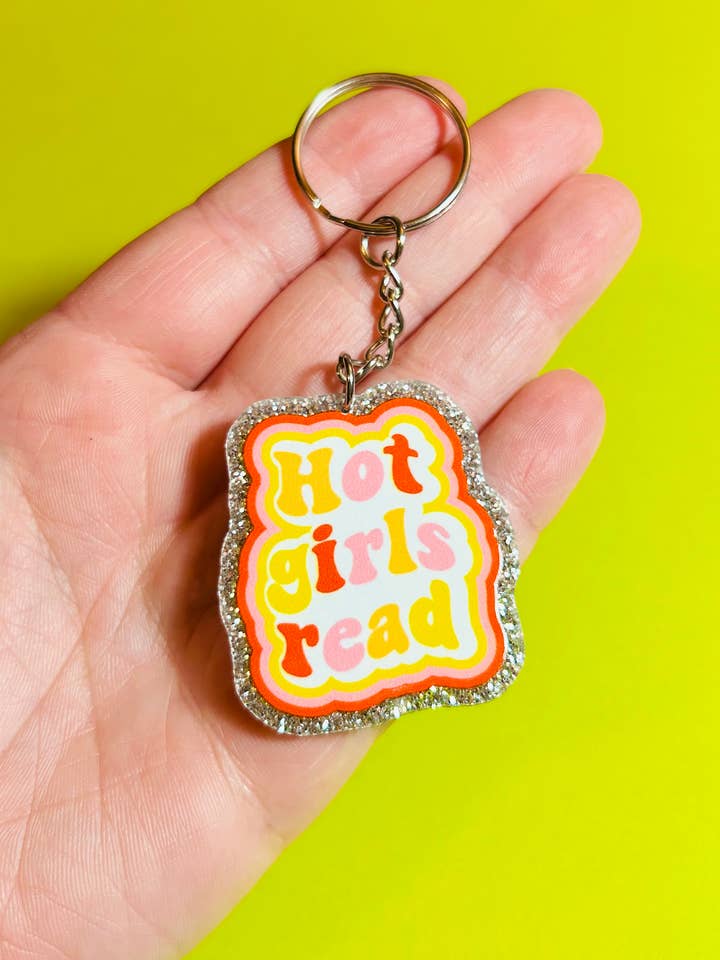 Book Theme Keychain Bookish Gift Funny Keychain Gag Gift for wholesale by Alien Bratz