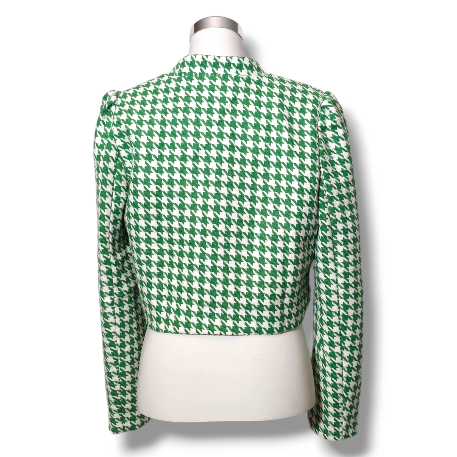 Grön Emerald Elegance-jacka med franskt hantverk för wholesale på Faire3