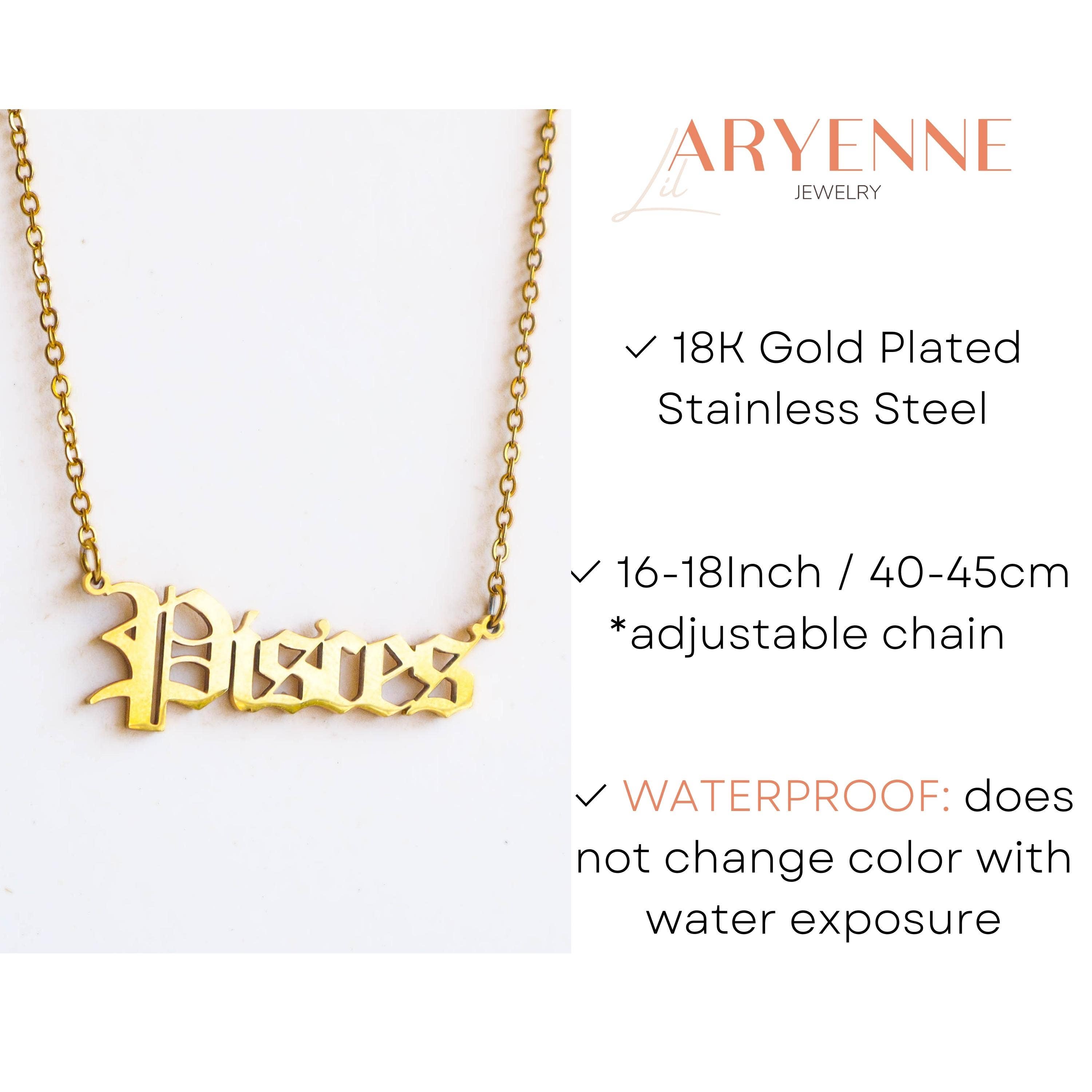 LilAryenne | Jewelry & Suncatchers - Wholesale Pendant/Charm Necklace - Zodiac Necklace - Astrology Stainless Steel Gift2