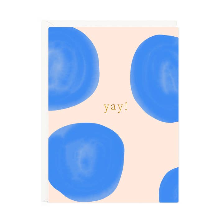 Yay Dots Mini Card for wholesale by Ramona & Ruth