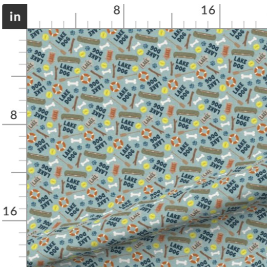 RUFFLECT Dog Bandanas - Wholesale Pet Bandana - Dog - Lake Dog RUFFLECT® Dog Bandana3