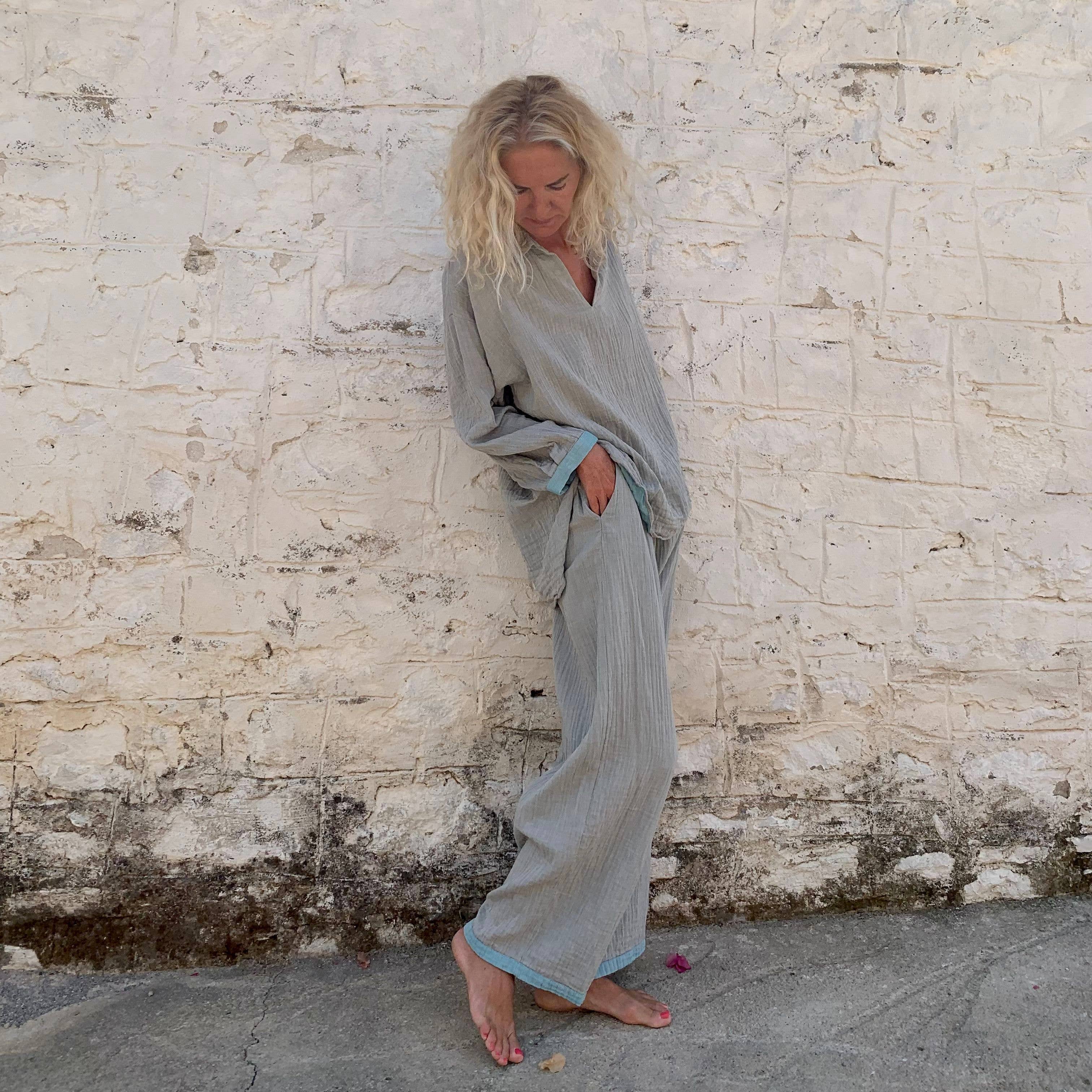 loom.ist – Großhandel Hose – Damen – Muslin-Hose zum Entspannen11