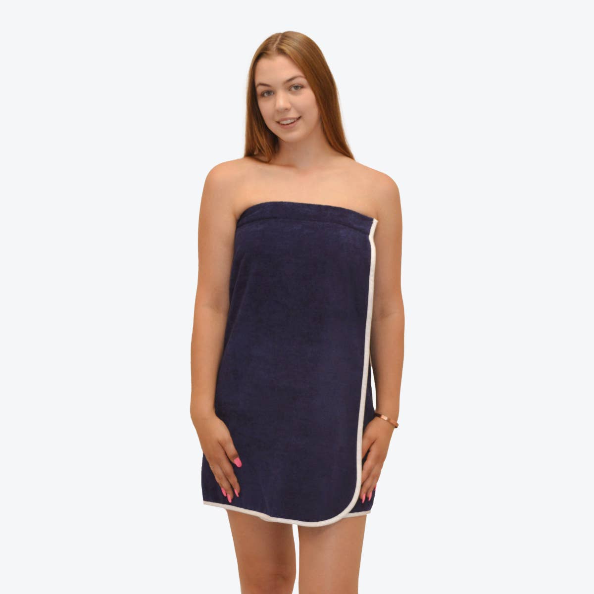 Allure Bath Fashions - Wholesale Bath towel - Ladies Adjustable Shower Wrap Towel - 100% Cotton0