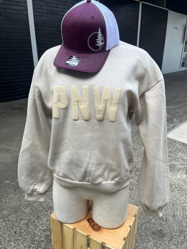 PNW Crop Sweatshirt for wholesale by NW Accent