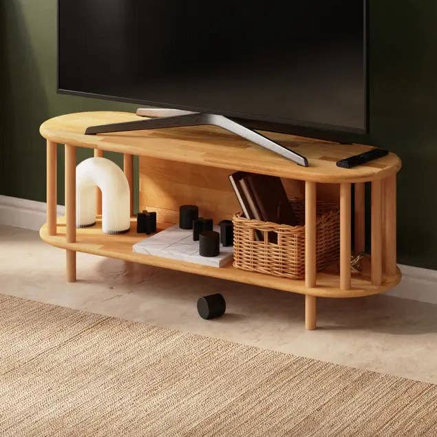 Mobile TV in legno massello di faggio Milan per la vendita all'ingrosso da parte di Tomruque