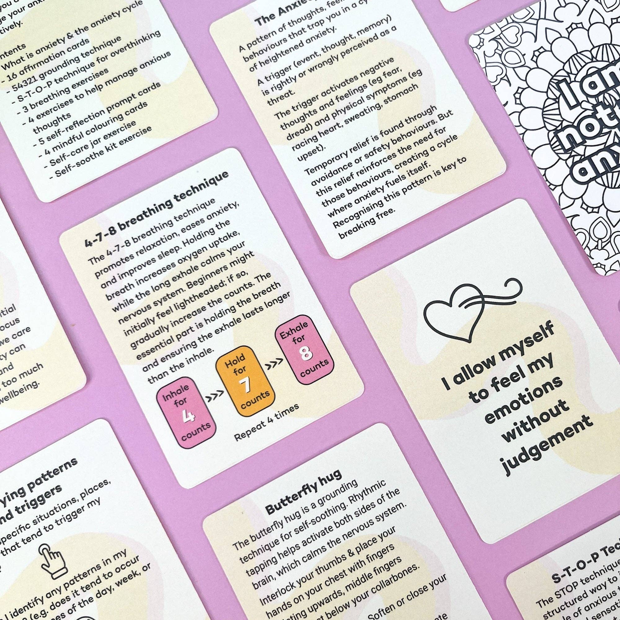 Sunshine Lane - Wholesale Card Game - Anxiety Toolkit - Strategies for Calming Your Mind4