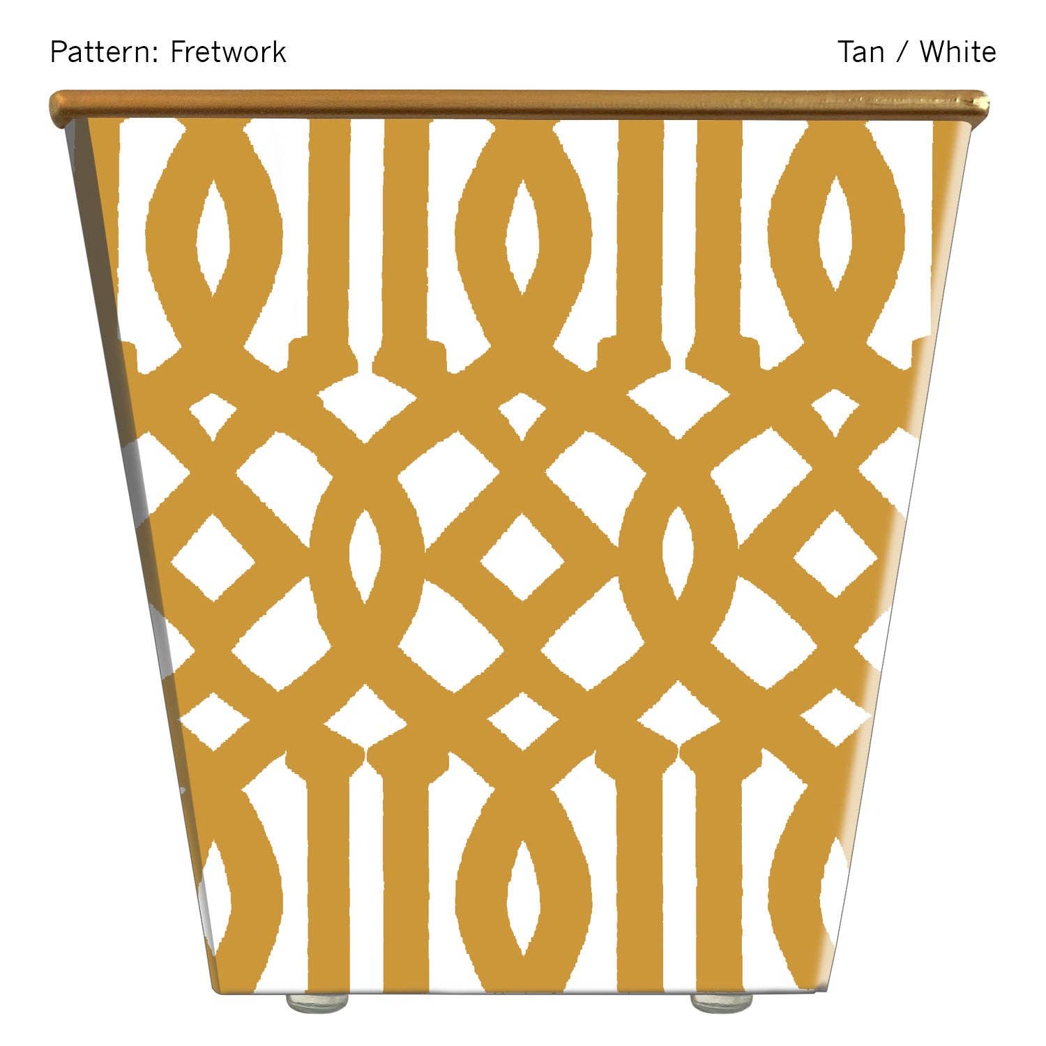 Hedge Farm Candles and Containers - Wholesale Plant Pot - Fretwork Cachepot Container Only19