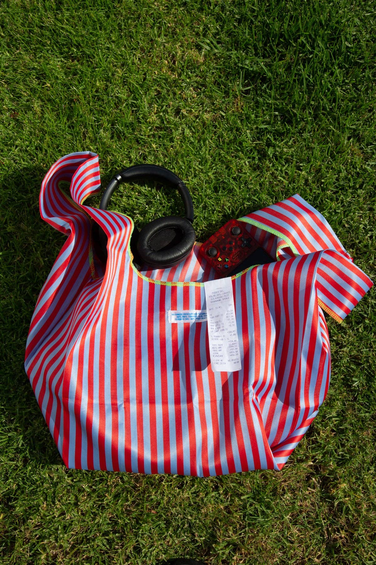 Puebco - Wholesale Grocery/Shopping Bag - School Tie Fabric Bag25