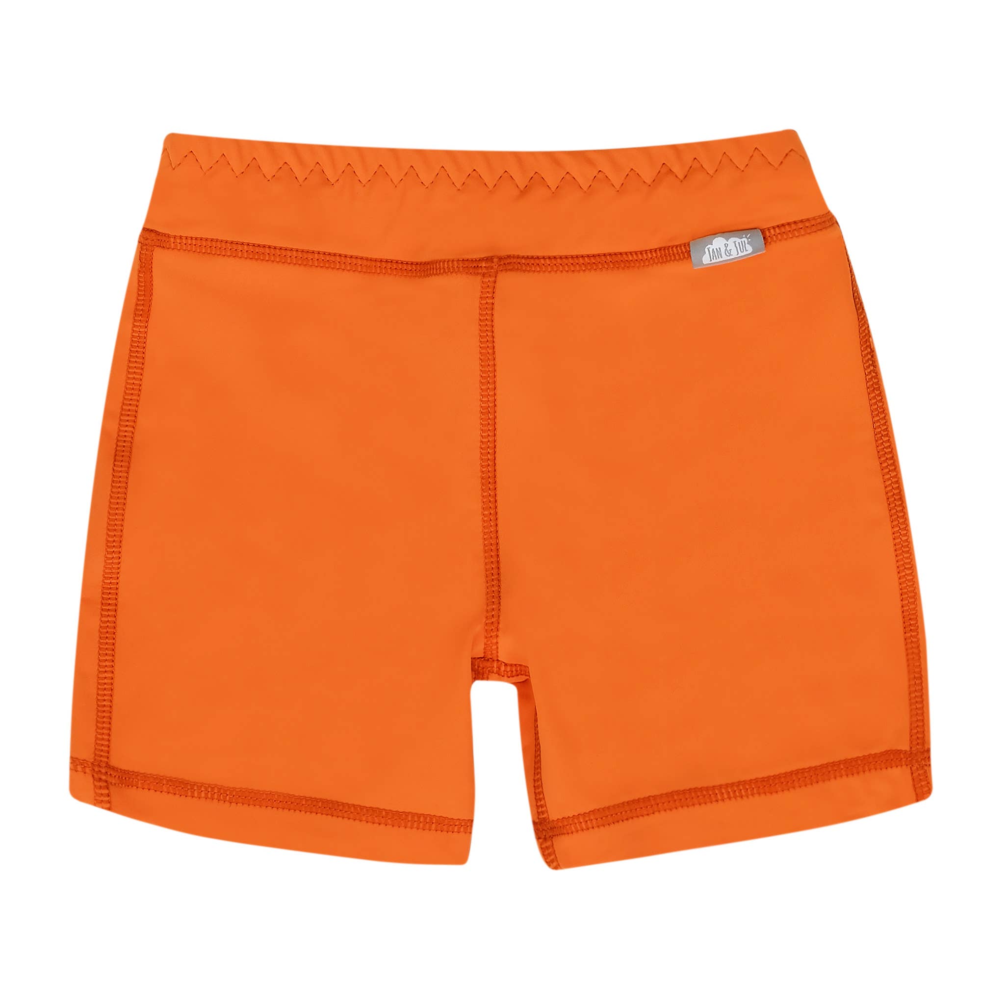Jan & Jul - Wholesale Swim Shorts - Kids - Tangerine | Kids UV Swim Trunks