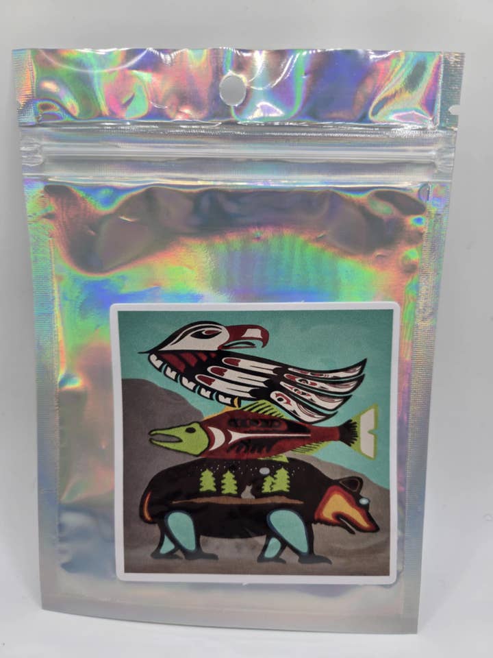 3" Sticker Elements for wholesale by 10 Buffalos Art