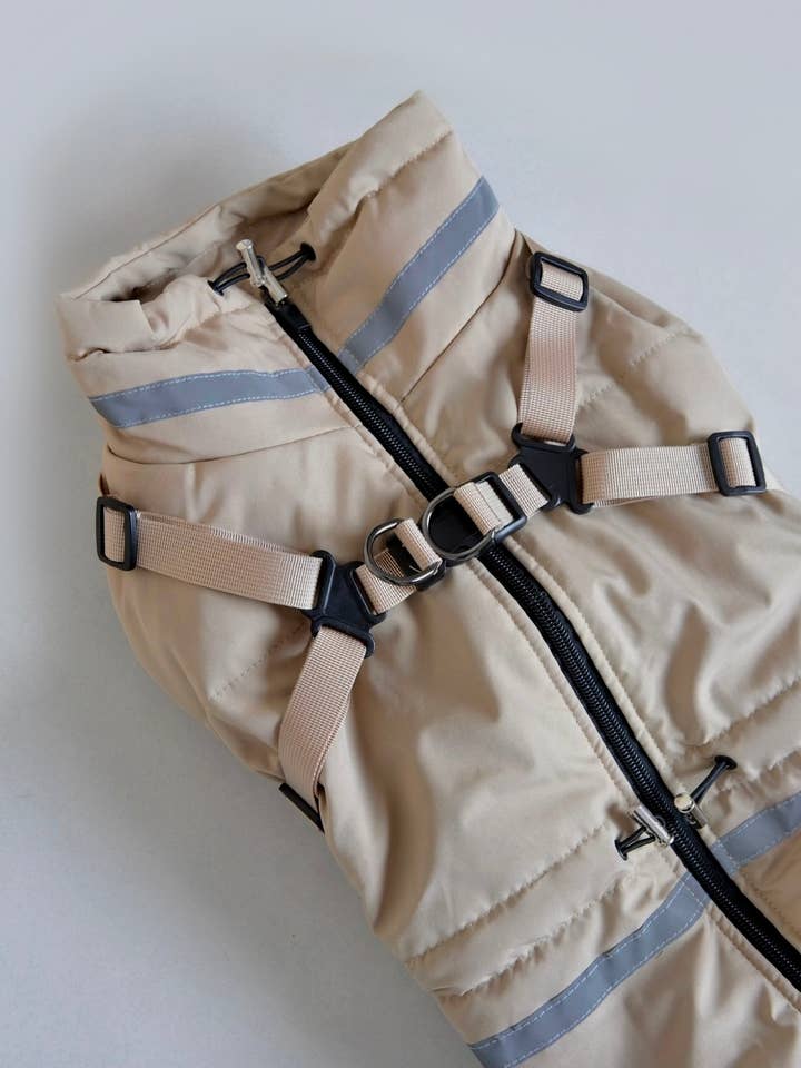 Hundjacka - Beige (liten och medelstor hund) för wholesale av Les Wafou