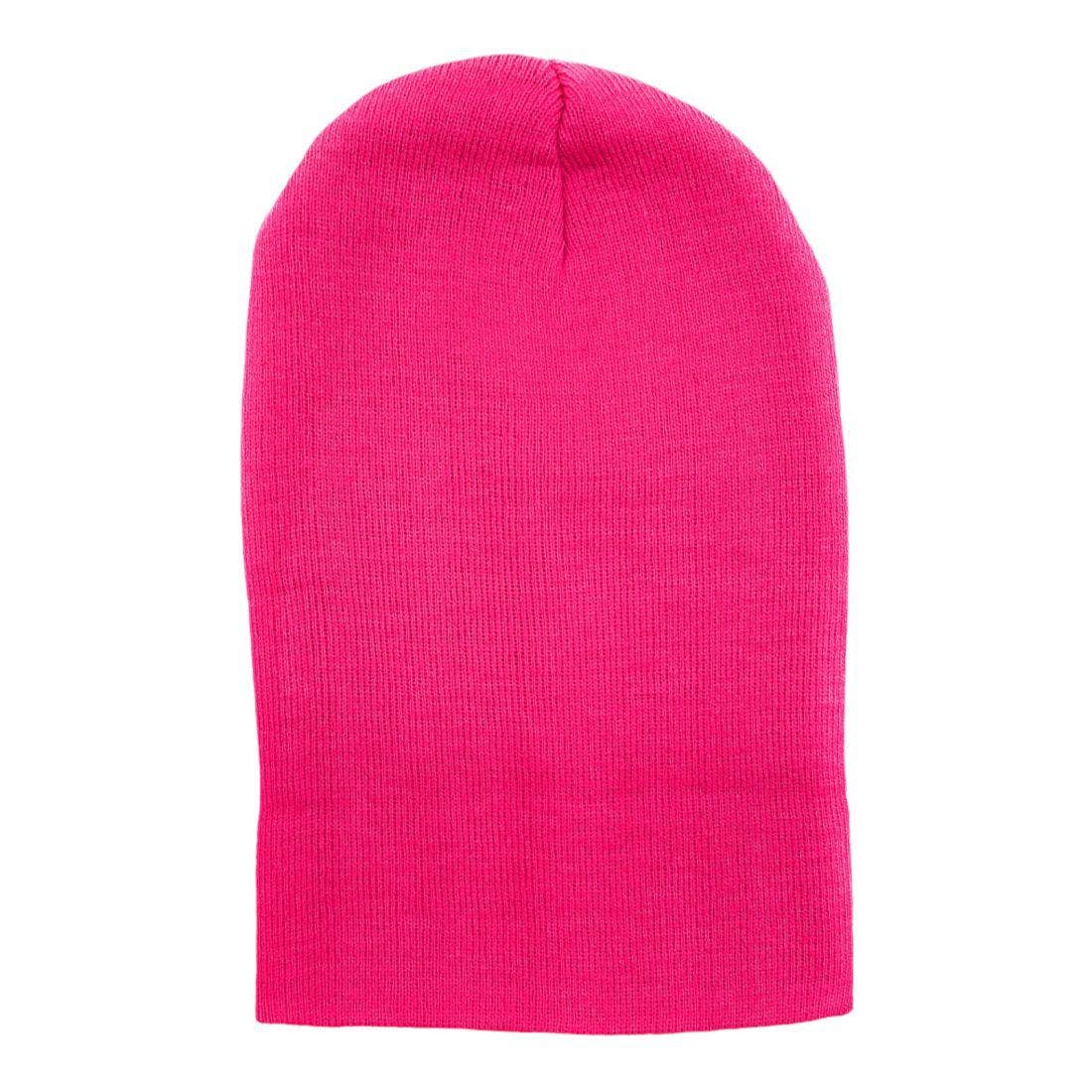 The Park Wholesale - Vente Bonnet – unisexe - Bonnets et bonnets de luge à revers en tricot doux, en vrac, multicolore, uni, blanc, vente en gros31