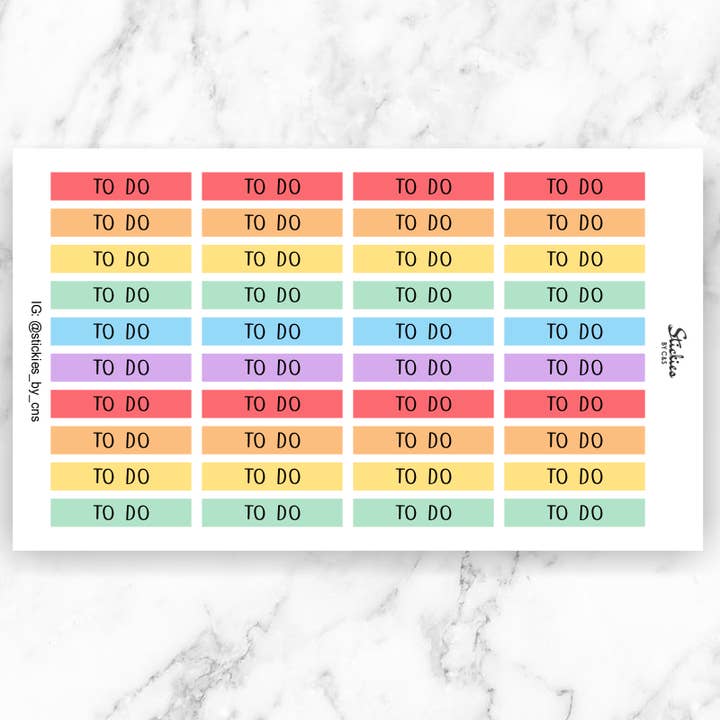 Autocollants d'en-tête à faire pour la vente par Stickies by C&S