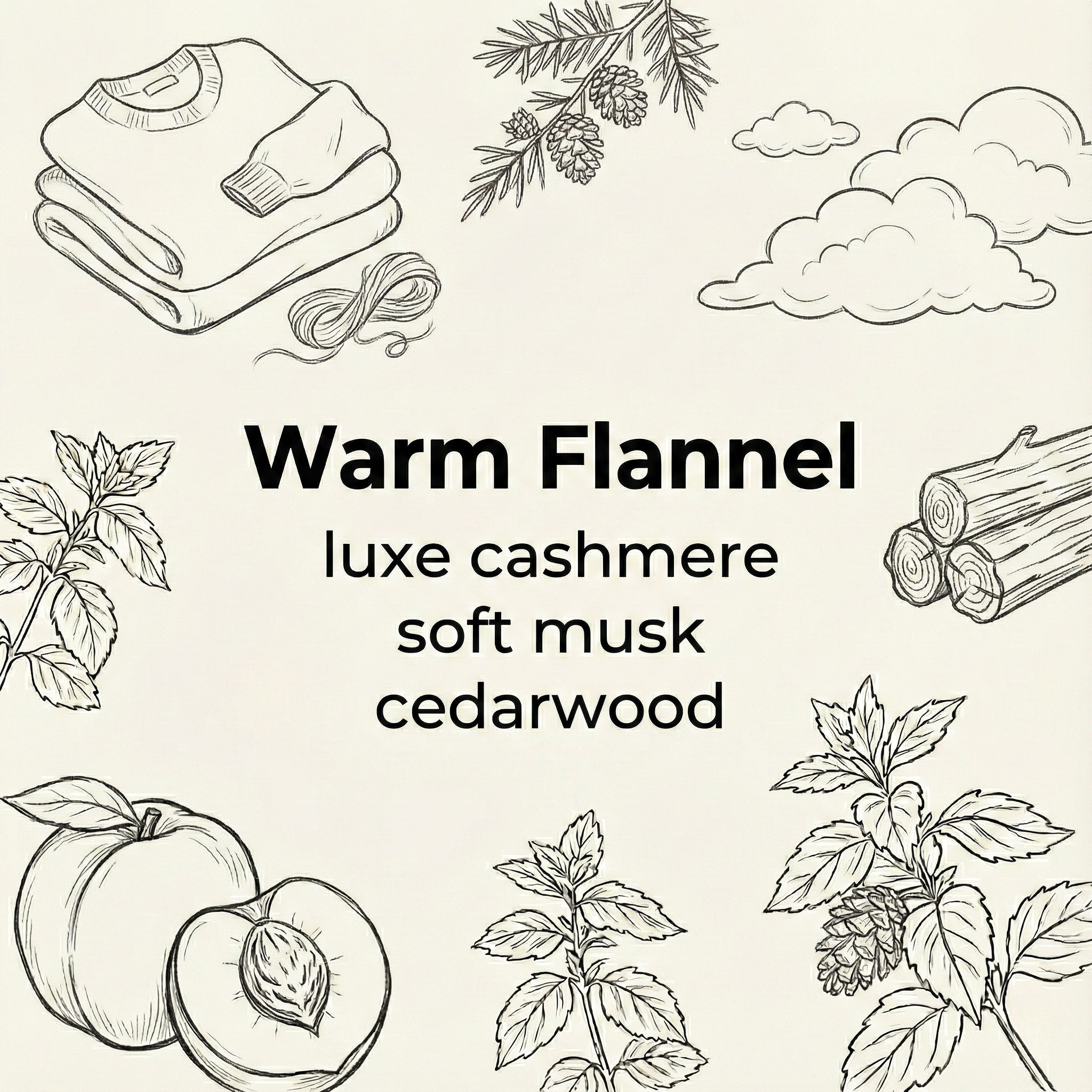 Kalamazoo Candle Company - Vente Bougie en bocal - Bougie en Soja Flanelle Chaude 10oz - Coulée à la Main au Michigan1