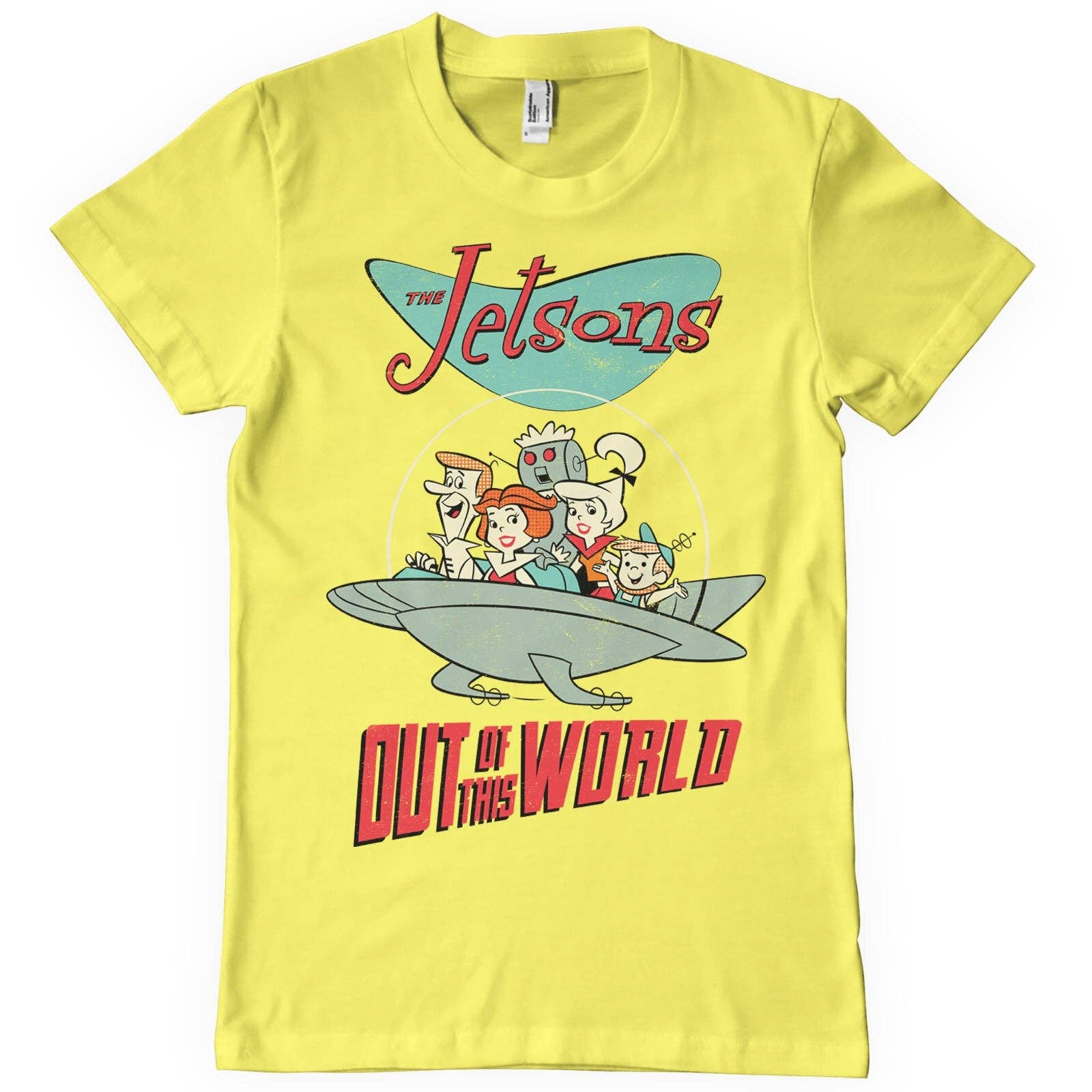 Hybris Production AB – wholesale Screen printed t-shirt – unisex – The Jetsons - Out Of This World T-Shirt8