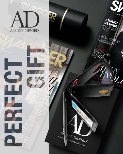 Access Denied Accessories – wholesale Wallet - Men’s – Bifold Wallet With Removable Money Clip Snap Closure5