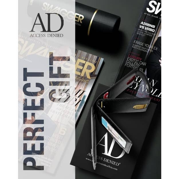 Access Denied Accessories – wholesale Wallet - Men’s – Bifold Wallet With Removable Money Clip Snap Closure5