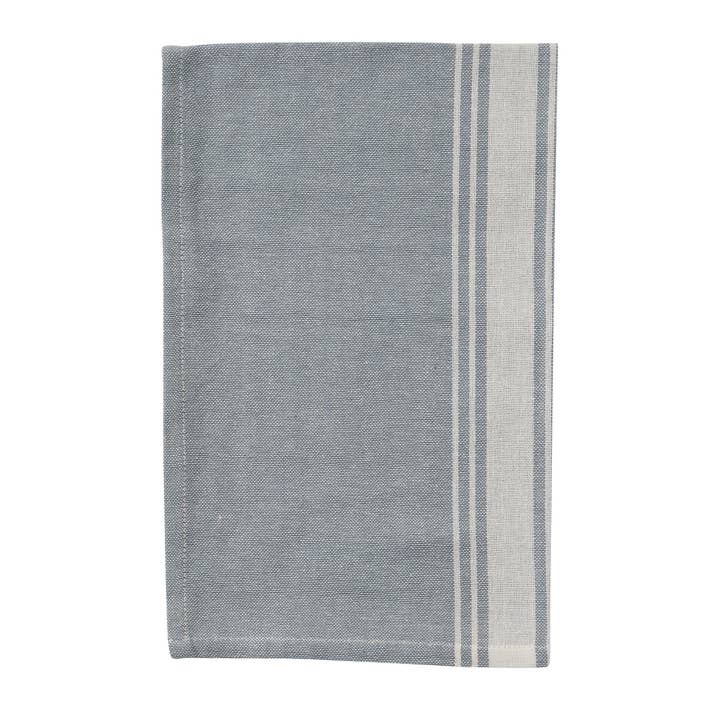 Asciugamano da cucina Aurora Stripe - Blu per la vendita all'ingrosso da parte di Park Designs