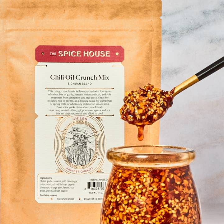 Sichuan Chili Oil Crunch Mix for wholesale by The Spice House