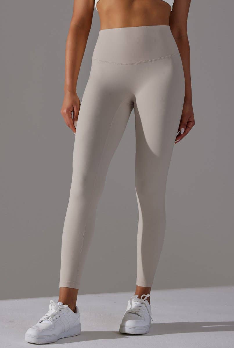 HIDDENBRAND - Wholesale Athletic/Lounge Leggings - Women's - Double-Sided Brushed Nude Breathable Yoga Pants30