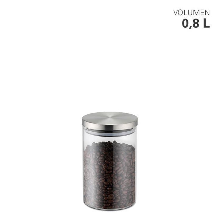 Storage jar made of borosilicate glass 800ml for wholesale by Karl Weis