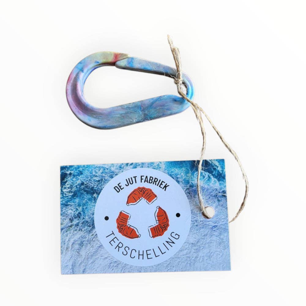 NoMorePlastic - Vente Porte-clés – unisexe - Mousqueton unique en plastique de plage recyclé6