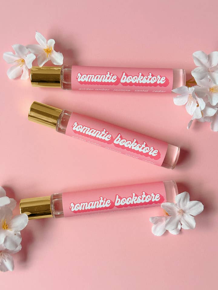 Romantic Bookstore Perfume Oil Rollerball | 10ml for wholesale by Caitelle