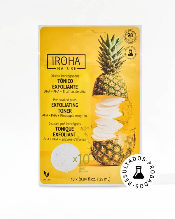 Iroha Nature 10 Exfoliating And Brightening Toner Pads for wholesale by Iroha Nature