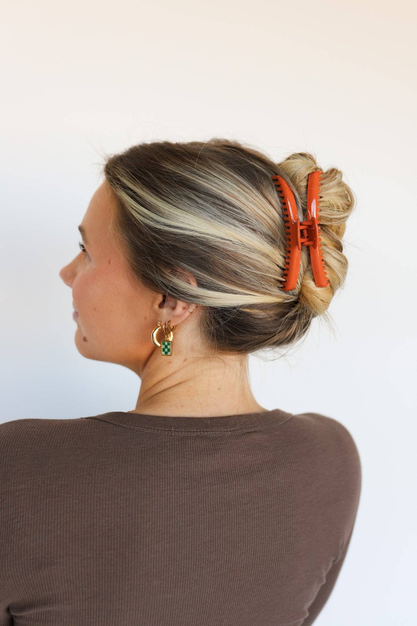 KAXI - Wholesale Hair Clip - Women's - Shiny Midi Hold Everything Claw34