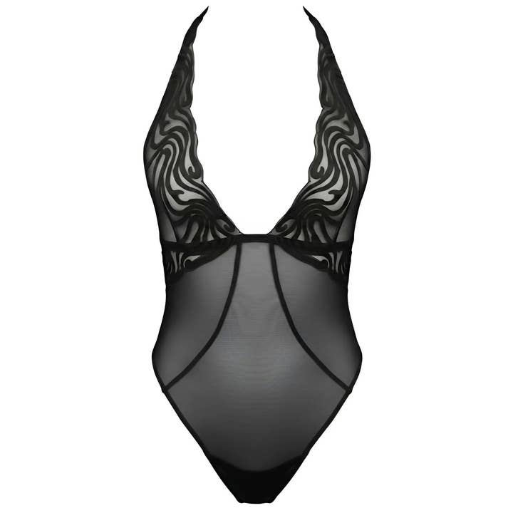 Combinaison Écho Noire pour la vente par Monique Morin Lingerie