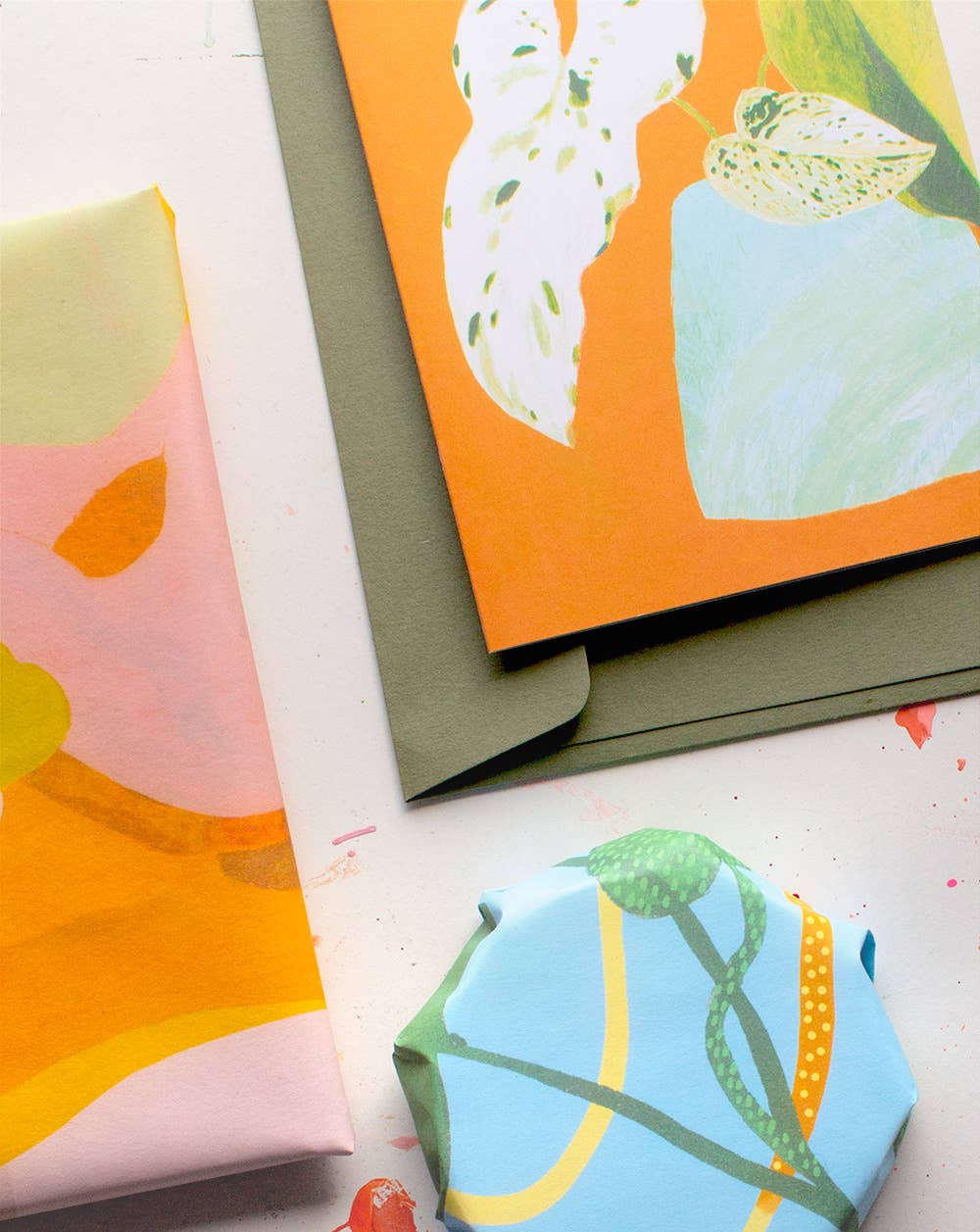 Georgie Daphne - Wholesale Everyday Greeting Card - Philodendron Greeting Card1