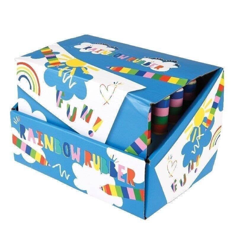 Rex B2B - UK – wholesale Eraser – Pencil Shaped Rainbow Eraser4
