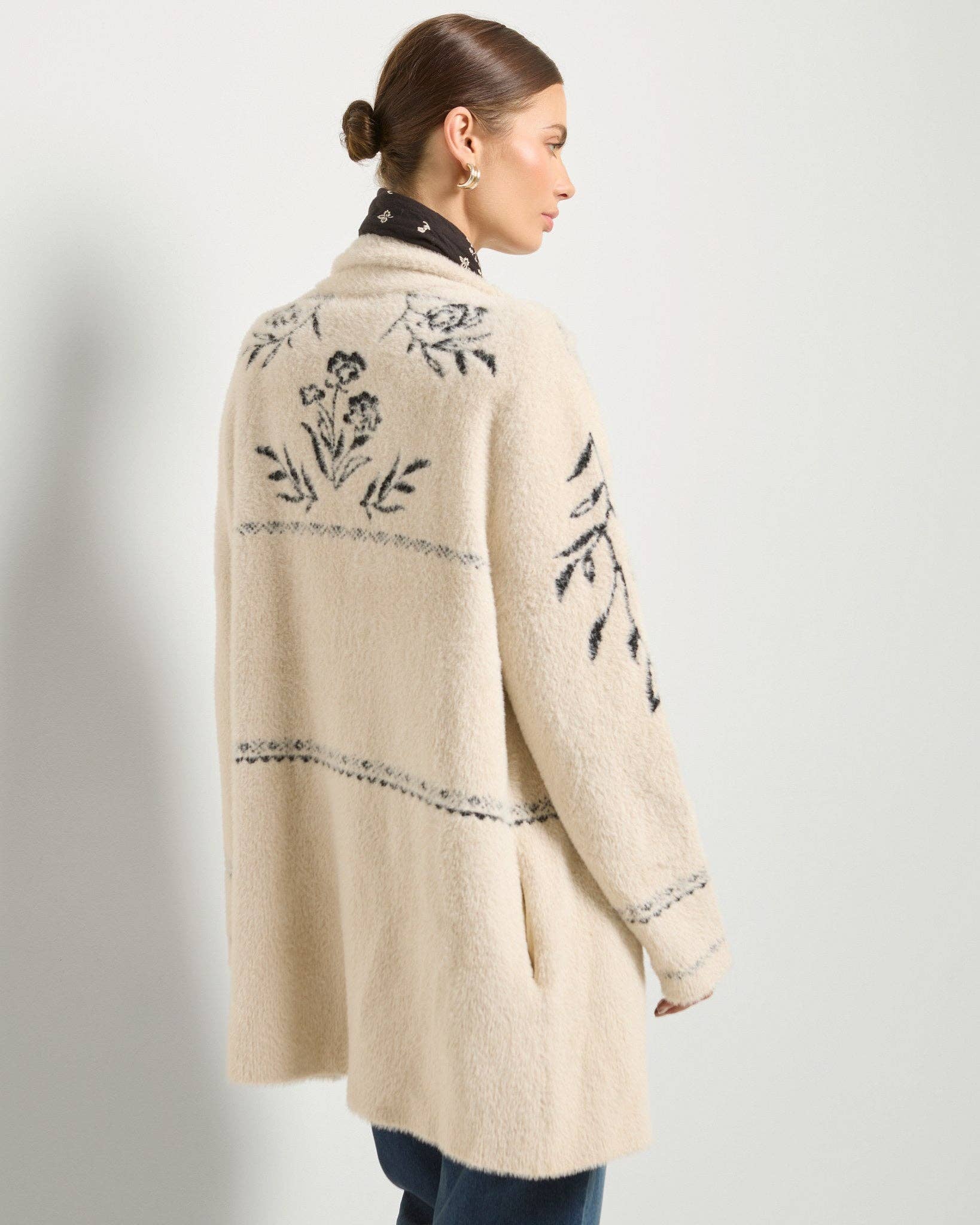 Cream Luxe Coatigan for wholesale on Faire2