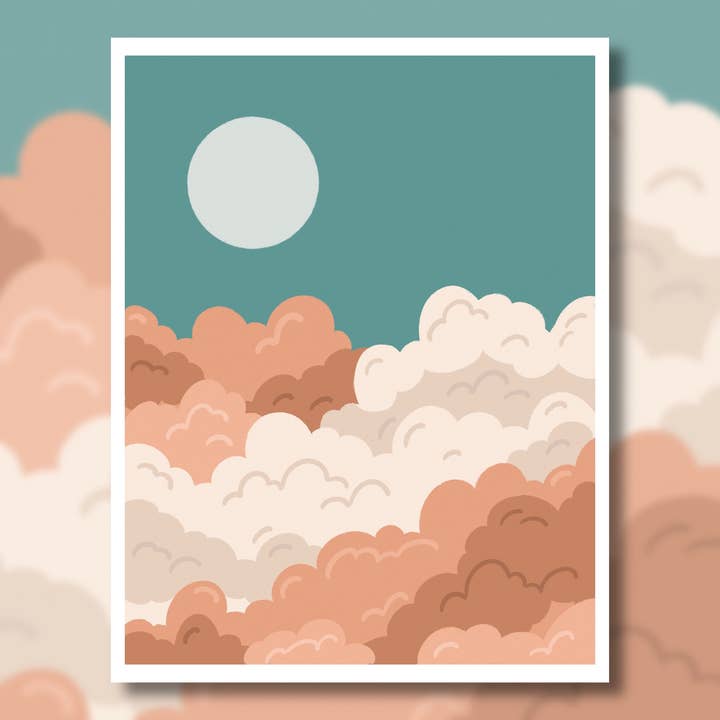 Impressão artística “Ryan” - 8,5x11 por atacado de Arianna Rose Art