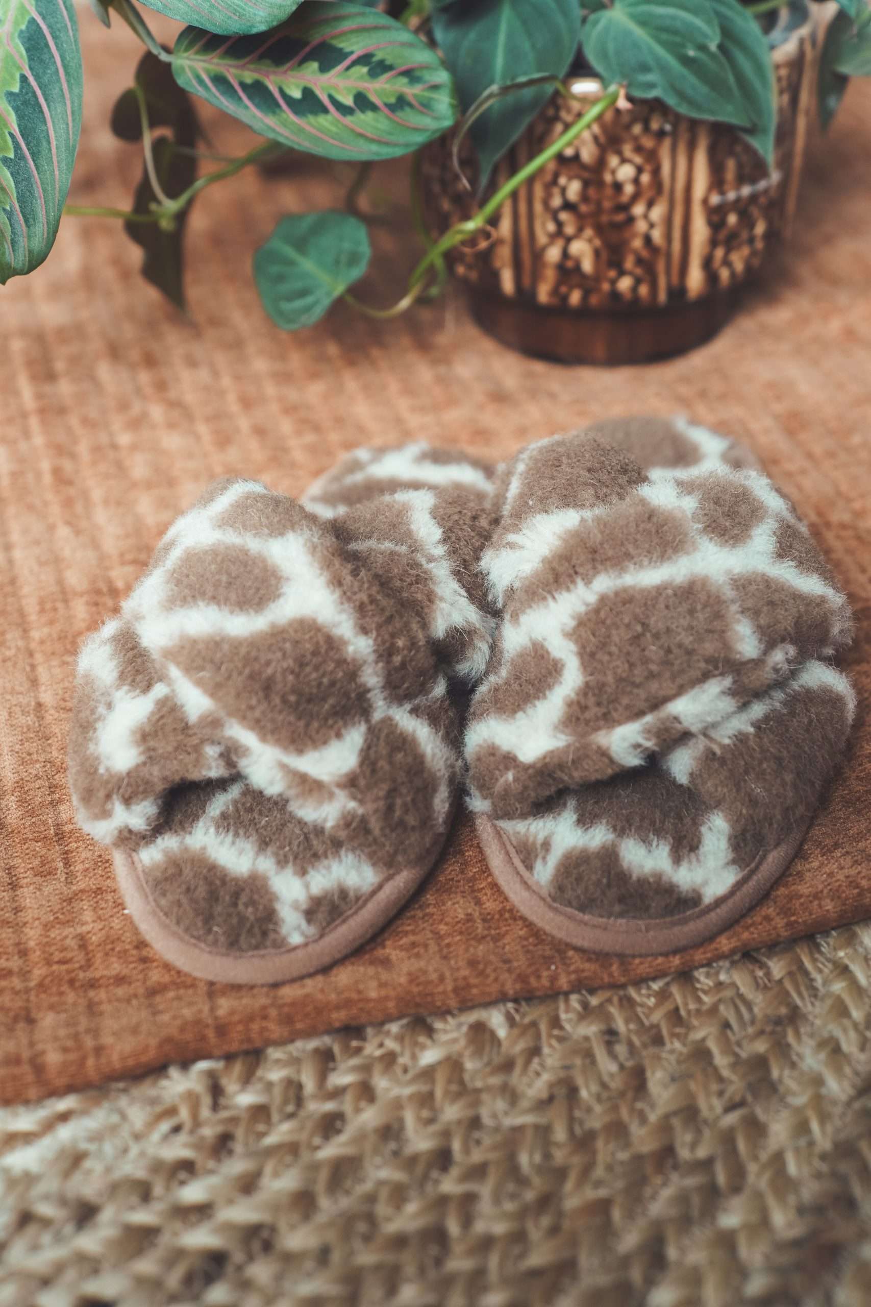 We Are Wovens - Wholesale Sock Slippers - Women's - Slippers van Wol - Volwassenen - Giraf1