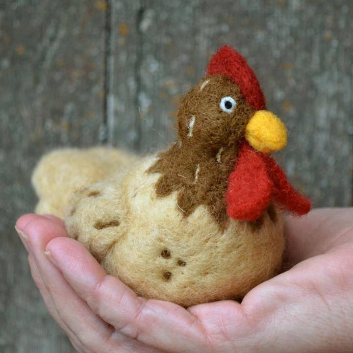 Bear Creek Felting - Wholesale Craft Sewing Kit - Chicken Needle Felting Kit (Beginner)4